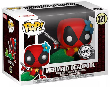 Marvel - Mermaid Deadpool - Exclusive Funko Pop! (321)