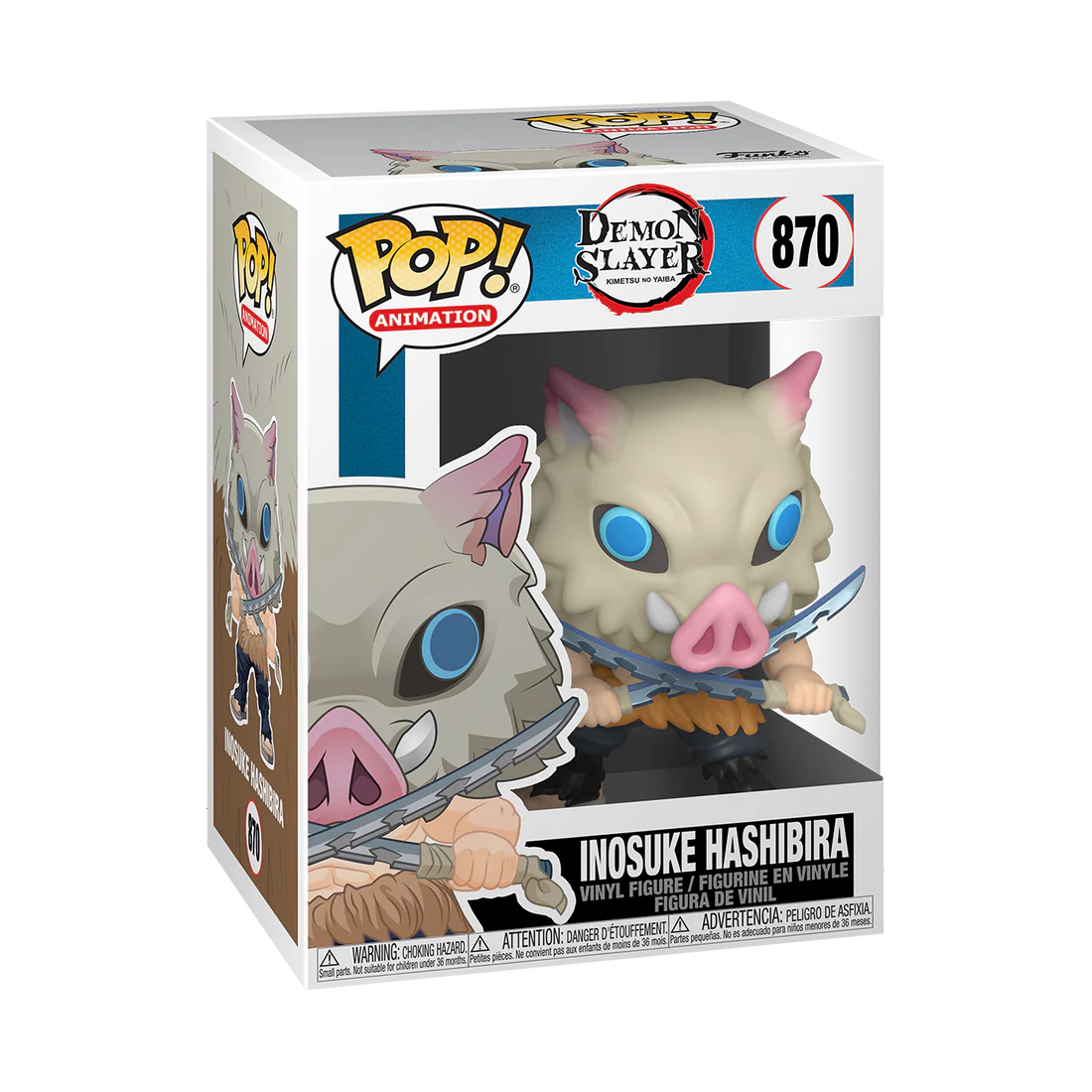 Demon Slayer (Kimetsu no Yaiba) - Inosuke Hashibira - Funko Pop! Animation (870)