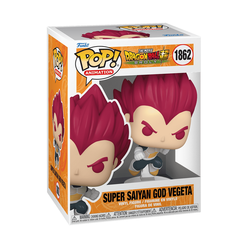 Dragon Ball Super Broly - Super Saiyan God Vegeta - Funko Pop! Animation (1862)