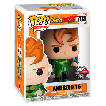 Dragon Ball Z - Android 16 - Exclusive - Funko Pop! Animation (708)