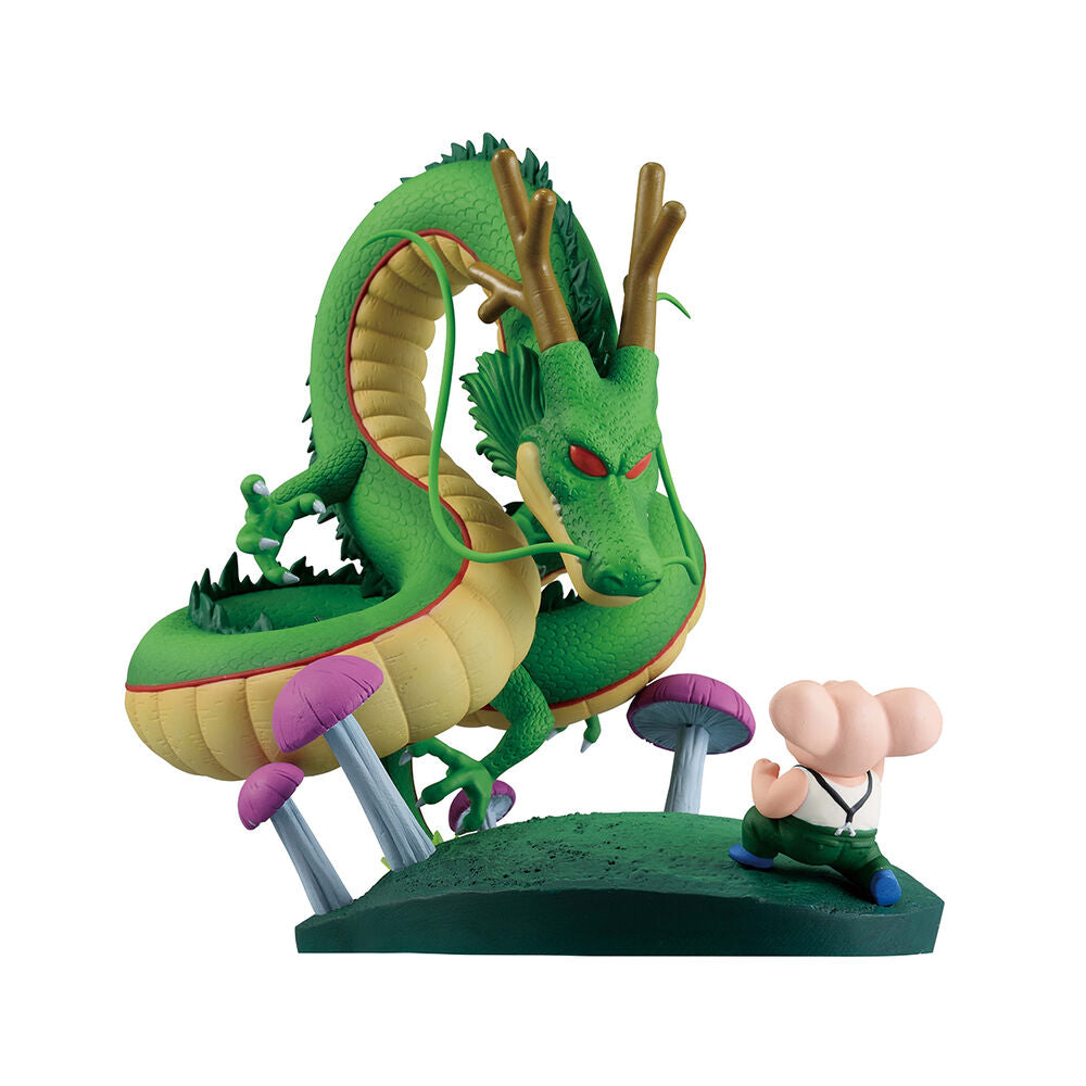 Dragon Ball Dragon History II Oolong & Shenron Ichibansho Figure 14cm