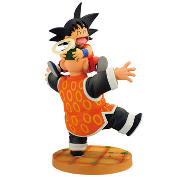 Dragon Ball Dragon History II Son Goku & Grandpa Son Gohan Ichibansho Figure 16cm