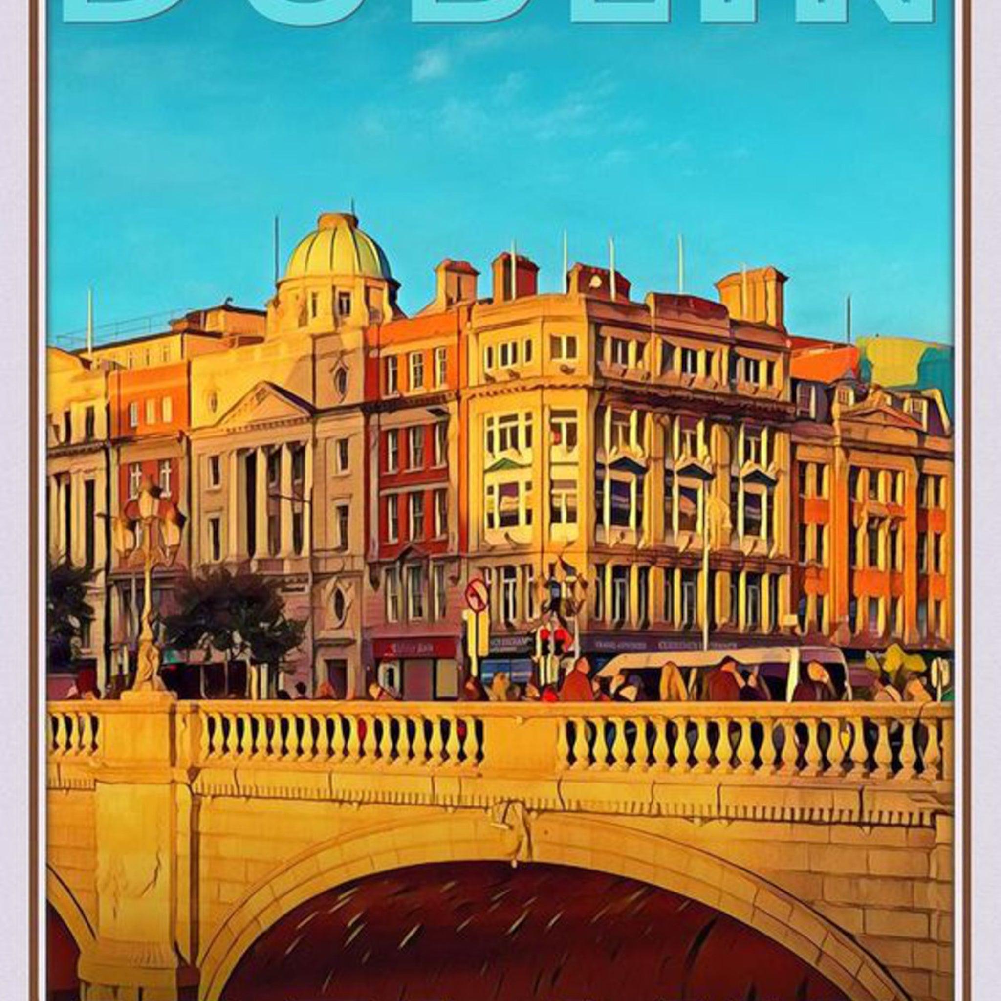 Dublin Ireland - Mini Poster