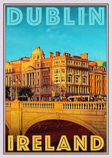 Dublin Ireland - Mini Poster