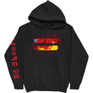 Ed Sheeran Unisex Pullover Hoodie: Equals (Black) (Sleeve Print)