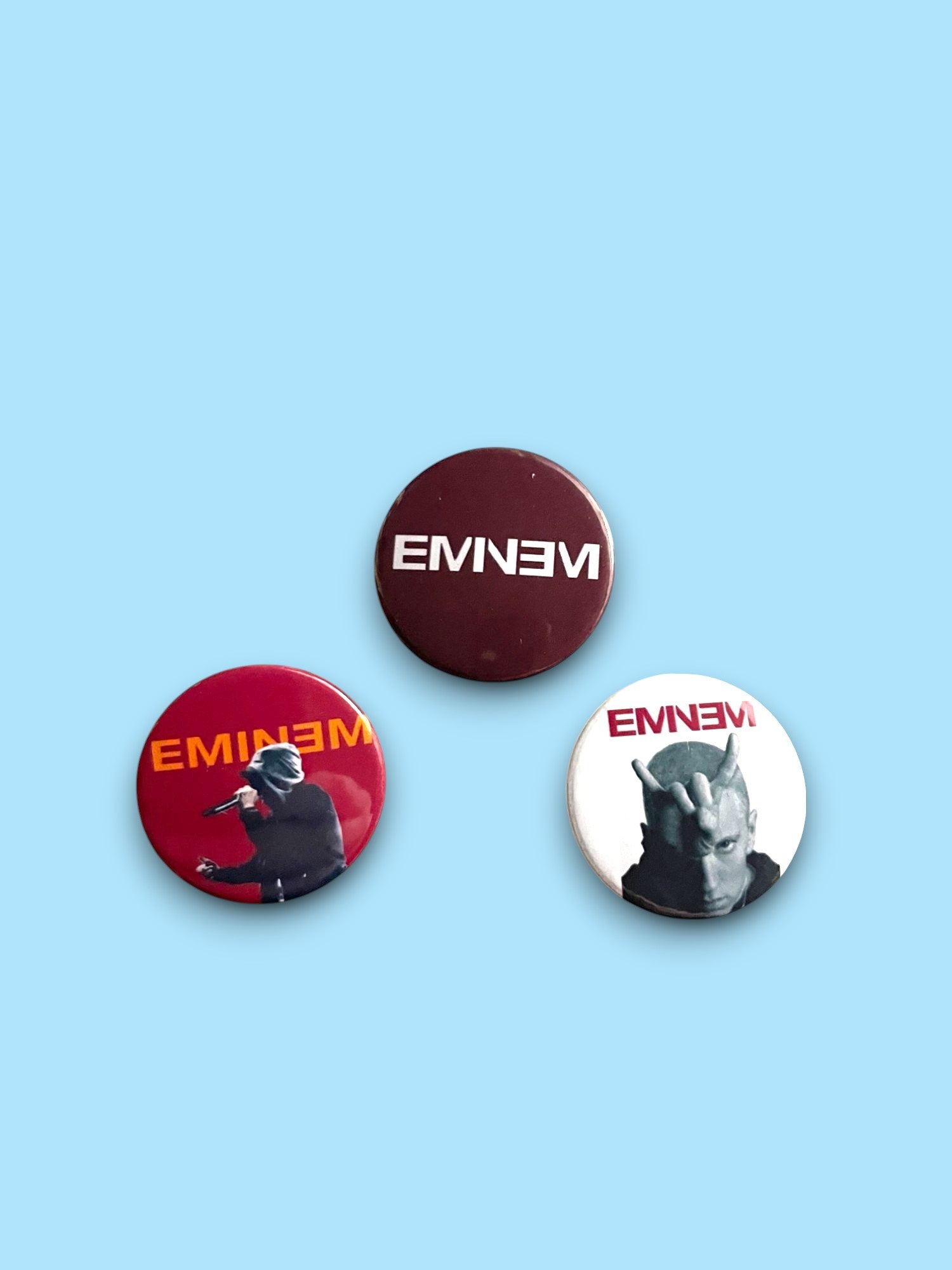 Eminem - Set of 3 Button Badges - Badge