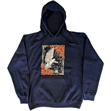 Fleetwood Mac Unisex Pullover Hoodie: Dove (Navy Blue)