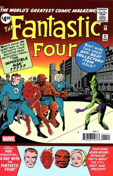 Marvel - Fantastic Four #11 - Facsimile Edition 2025