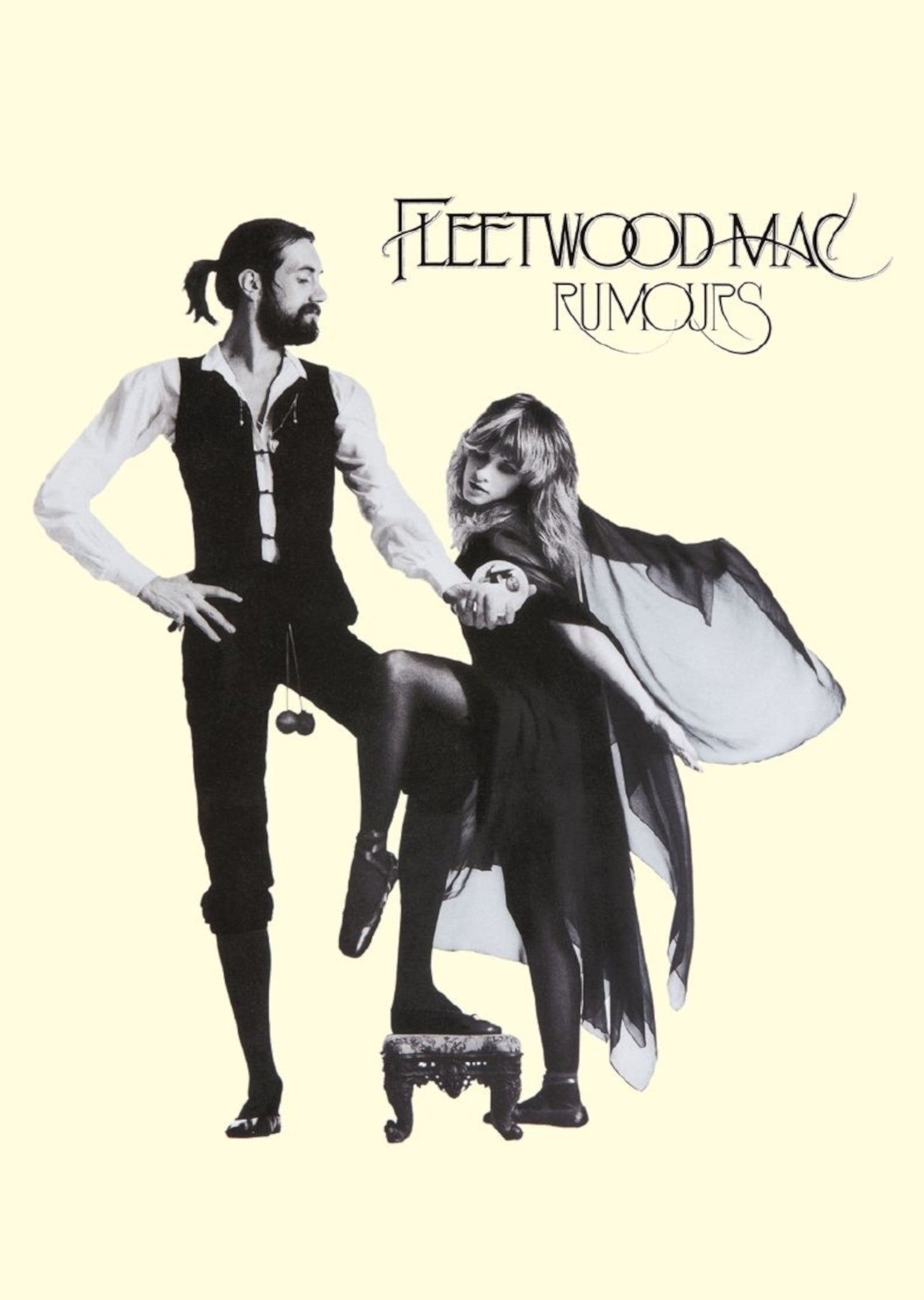 Fleetwood Mac - Rumours Album - A4 Mini Print/Poster