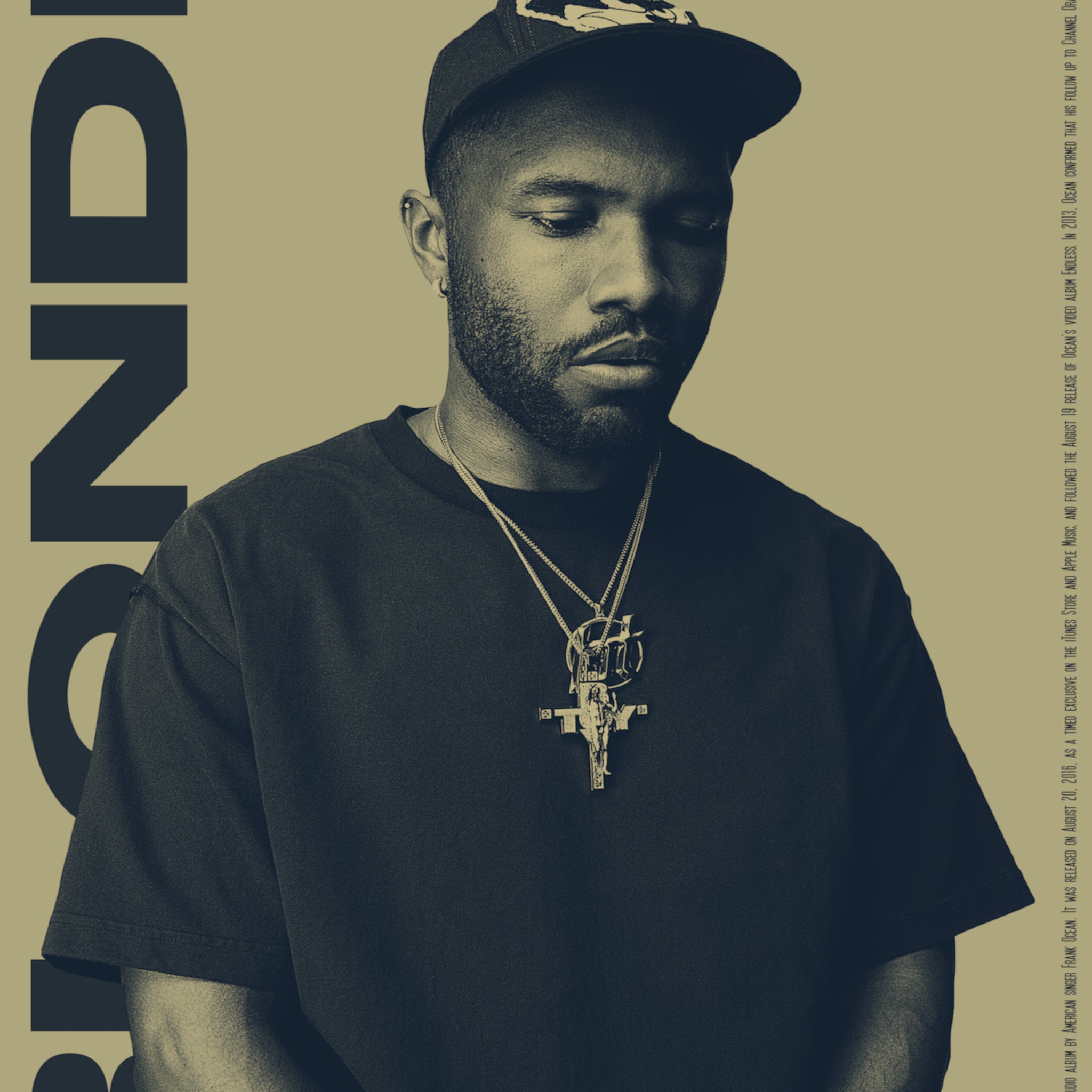 Frank Ocean - Blonde - Mini Poster