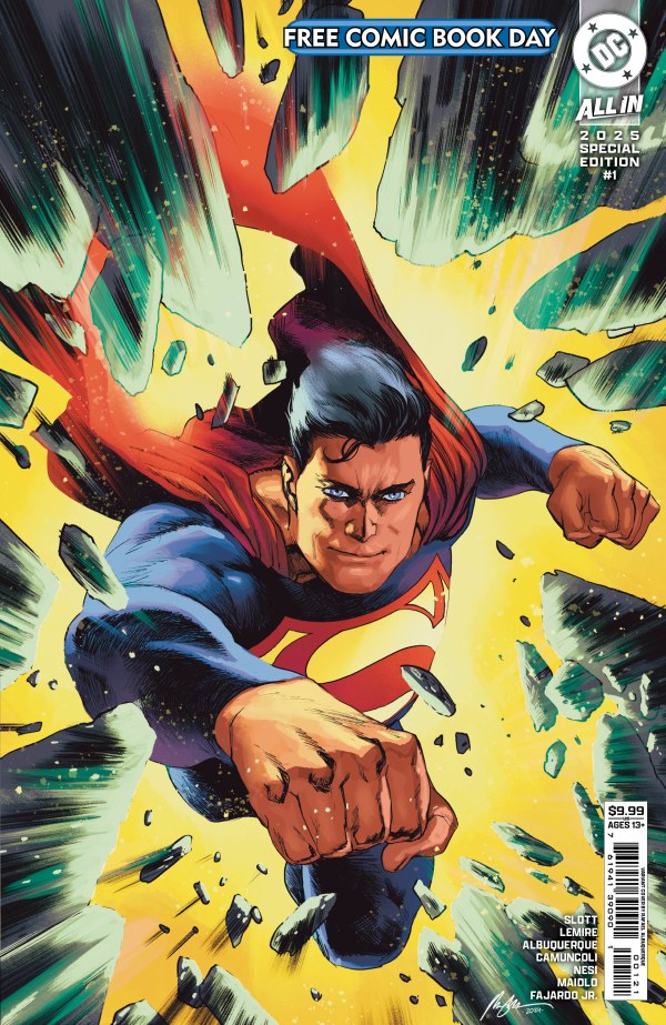 DC Comics - Free Comic Book Day 2025: DC All In / Absolute Universe Special Edition #1 - Rafael Albuquerque Foil Variant