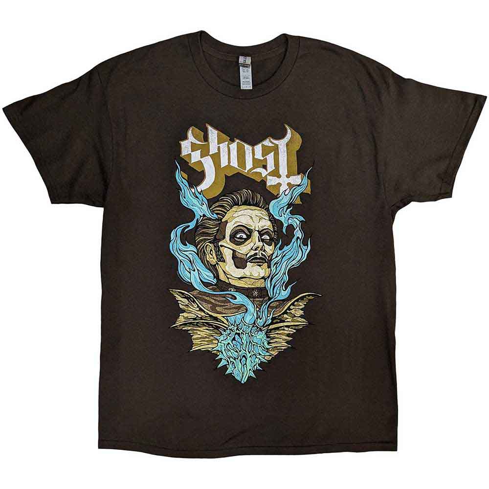 Ghost Unisex T-Shirt: Heart Hypnosis (Brown)