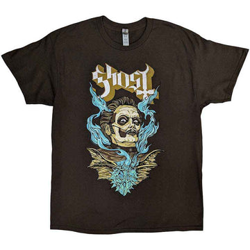 Ghost Unisex T-Shirt: Heart Hypnosis (Brown)
