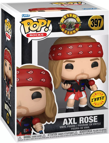 Guns N' Roses - Axl Rose - Chase Funko Pop! Rocks (397)