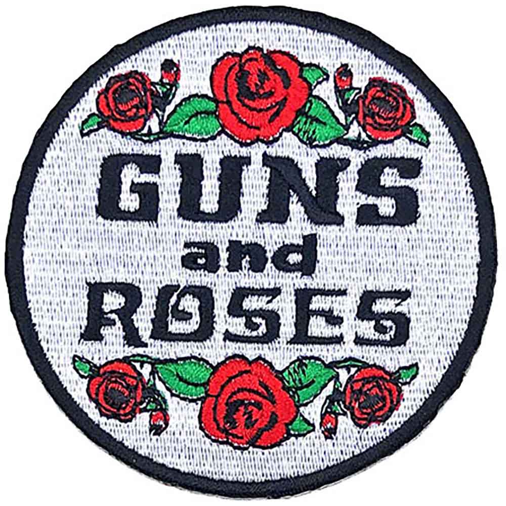 Guns N' Roses Circular Standard Patch: Roses