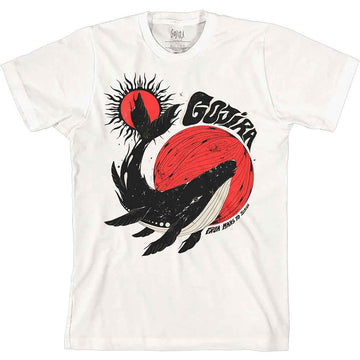 Gojira Unisex T-Shirt: Whale - White
