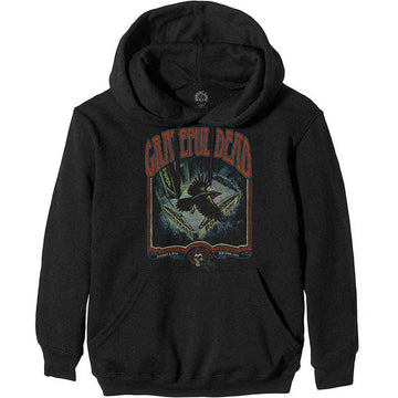 Grateful Dead Unisex Pullover Hoodie: Vintage Poster (Black)