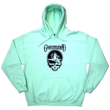 Grateful Dead Unisex Pullover Hoodie: Old Faithful (Green)