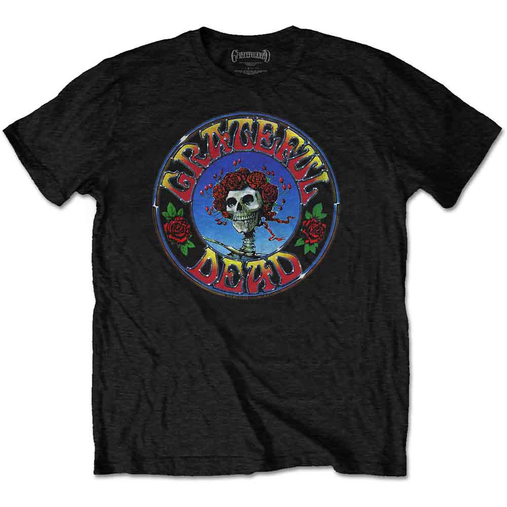 Grateful Dead Unisex T-Shirt: Bertha Circle - Black