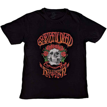 Grateful Dead Unisex T-Shirt: Stony Brook Skull (Black)