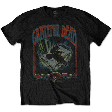 Grateful Dead Unisex T-Shirt: Vintage Poster (Black)