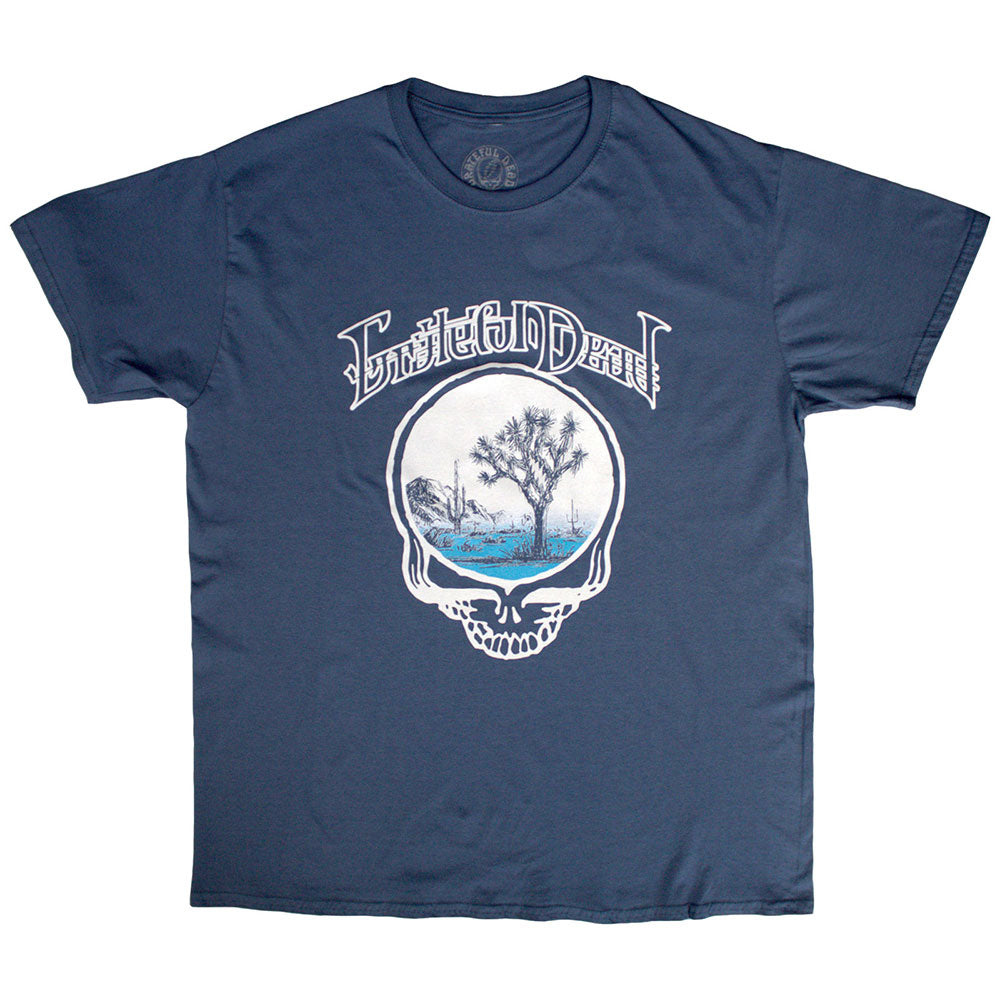 Grateful Dead Unisex T-Shirt: Joshua Tree (Blue)