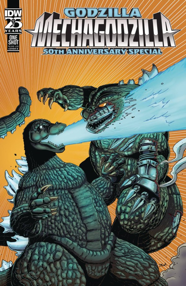 IDW - Godzilla: Mechagodzilla 50th Anniversary #1 - Cover B 1:10 James Marsh Variant