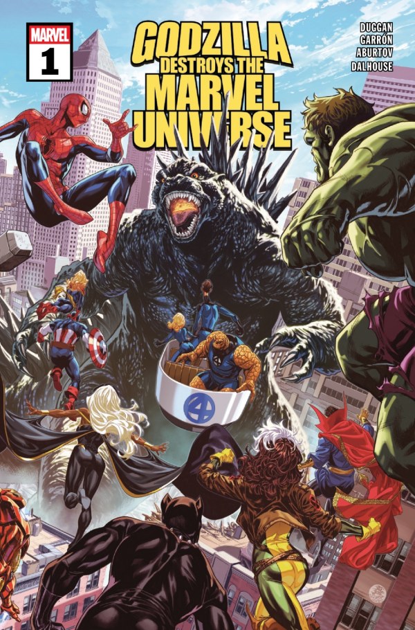 Marvel - Godzilla Destroys the Marvel Universe #1