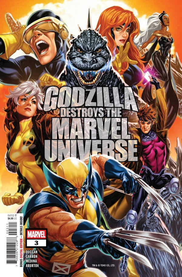 Marvel - Godzilla Destroys the Marvel Universe #3