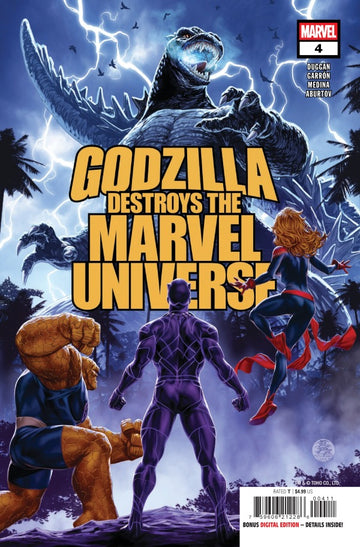 Marvel - Godzilla Destroys the Marvel Universe #4