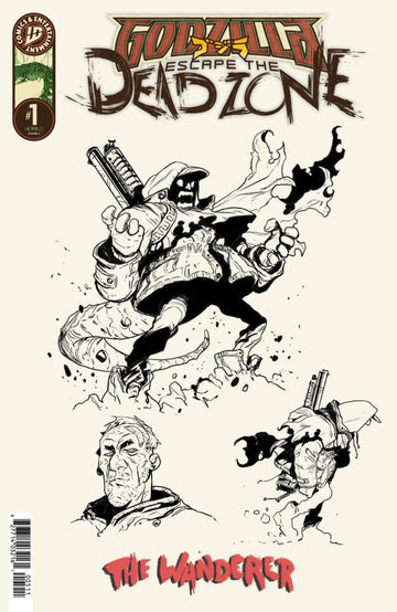 IDW - Godzilla: Escape the Deadzone #1 - Cover C Pablo Tunica Concept Art Variant (Aug 6)