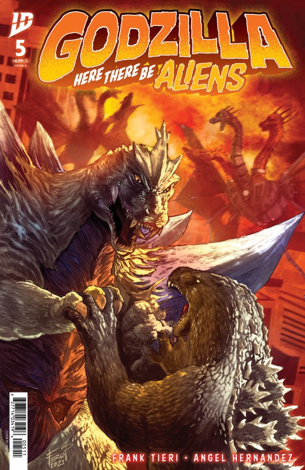 IDW - Godzilla: Here There Be Aliens #5