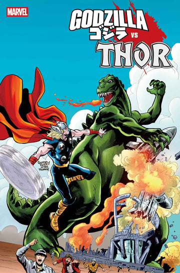 Marvel - Godzilla vs. Thor #1 - Gavin Guidry King of the Monsters Variant (Jul 2)