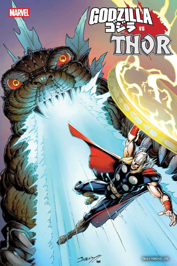 Marvel - Godzilla vs. Thor #1 - Mark Bagley Foil Variant (Jul 2)