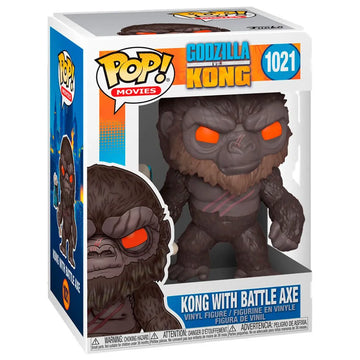 Godzilla vs. Kong - Kong With Battle Axe (Flocked) - Special Edition Funko Pop! (1021)
