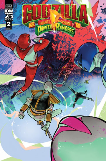 IDW - Godzilla vs. the Mighty Morphin Power Rangers II #2