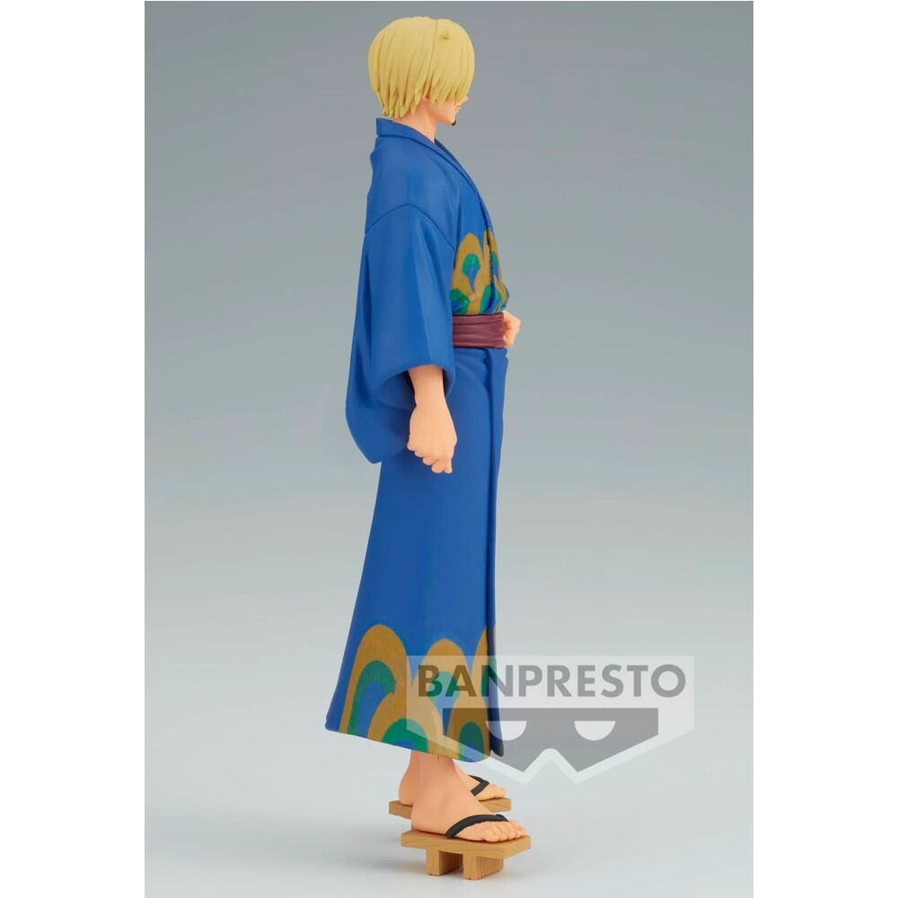 One Piece - Grandline Series Wanokuni Yukata Silvers Sanji - Figure 17cm