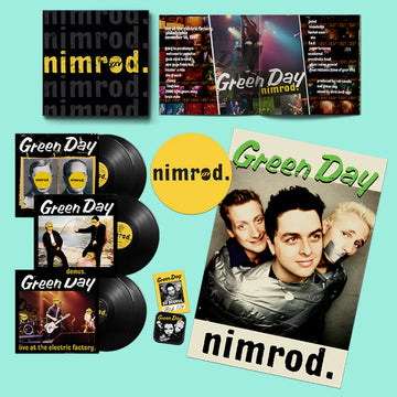 Green Day - Nimrod 25 - 25th Anniversary Edition (w/ Exclusive Slipmat & Extras) - 5LP - Deluxe Black Vinyl Box Set