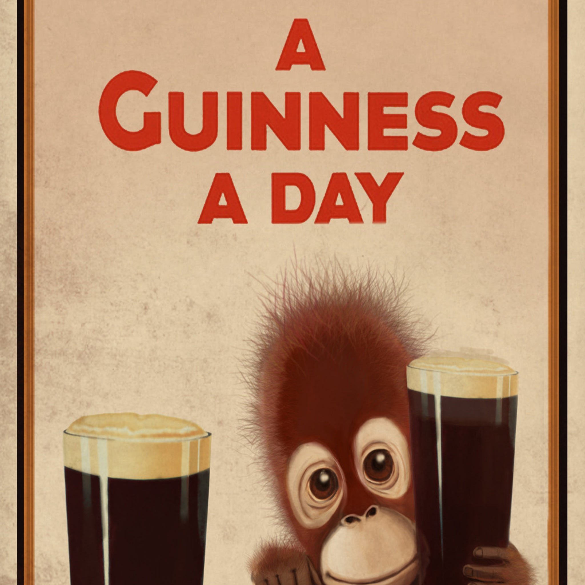 Guinness - A Guinness A Day - Mini Poster