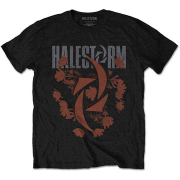 Halestorm Unisex T-Shirt: Bouquet (Black)