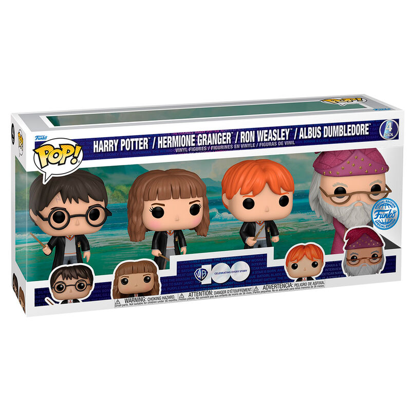 Harry Potter - 4-Figure Pack - Funko Pop! Movies