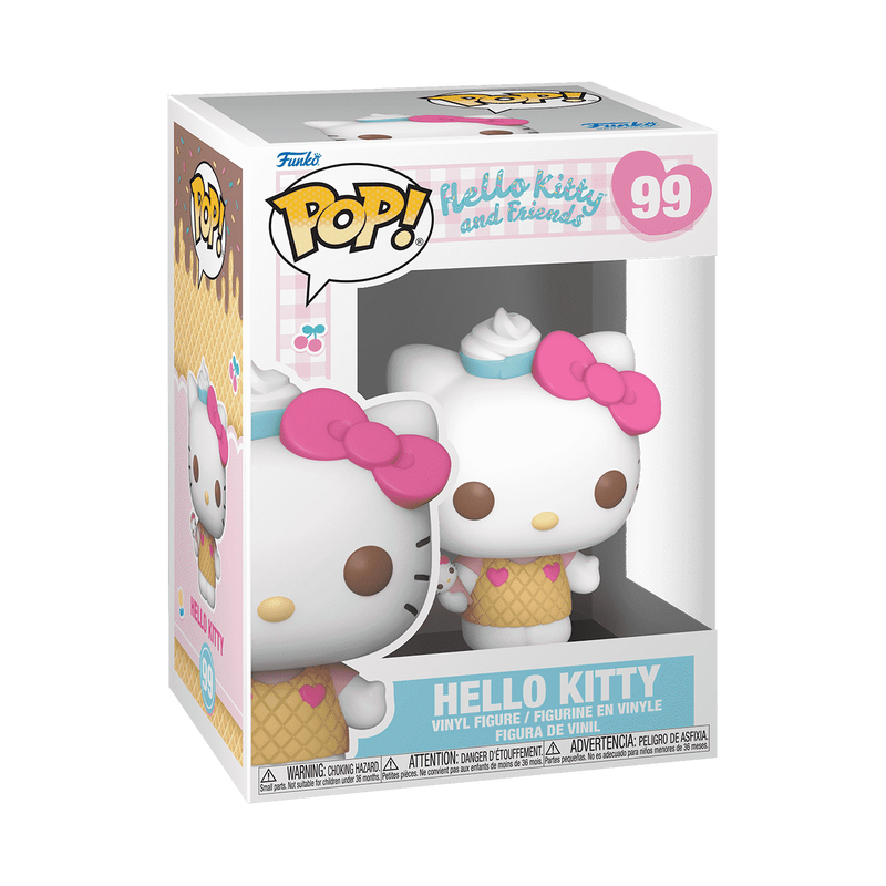 Sanrio - Hello Kitty And Friends - Hello Kitty (Ice Cream) - Funko Pop! (99)