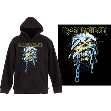 Iron Maiden Unisex Pullover Hoodie: Powerslave (Black)