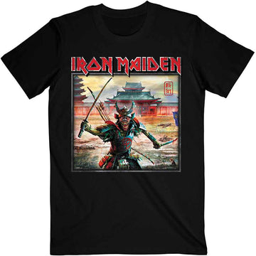 Iron Maiden Unisex T-Shirt: Senjutsu Album Palace Keyline Square (Black)