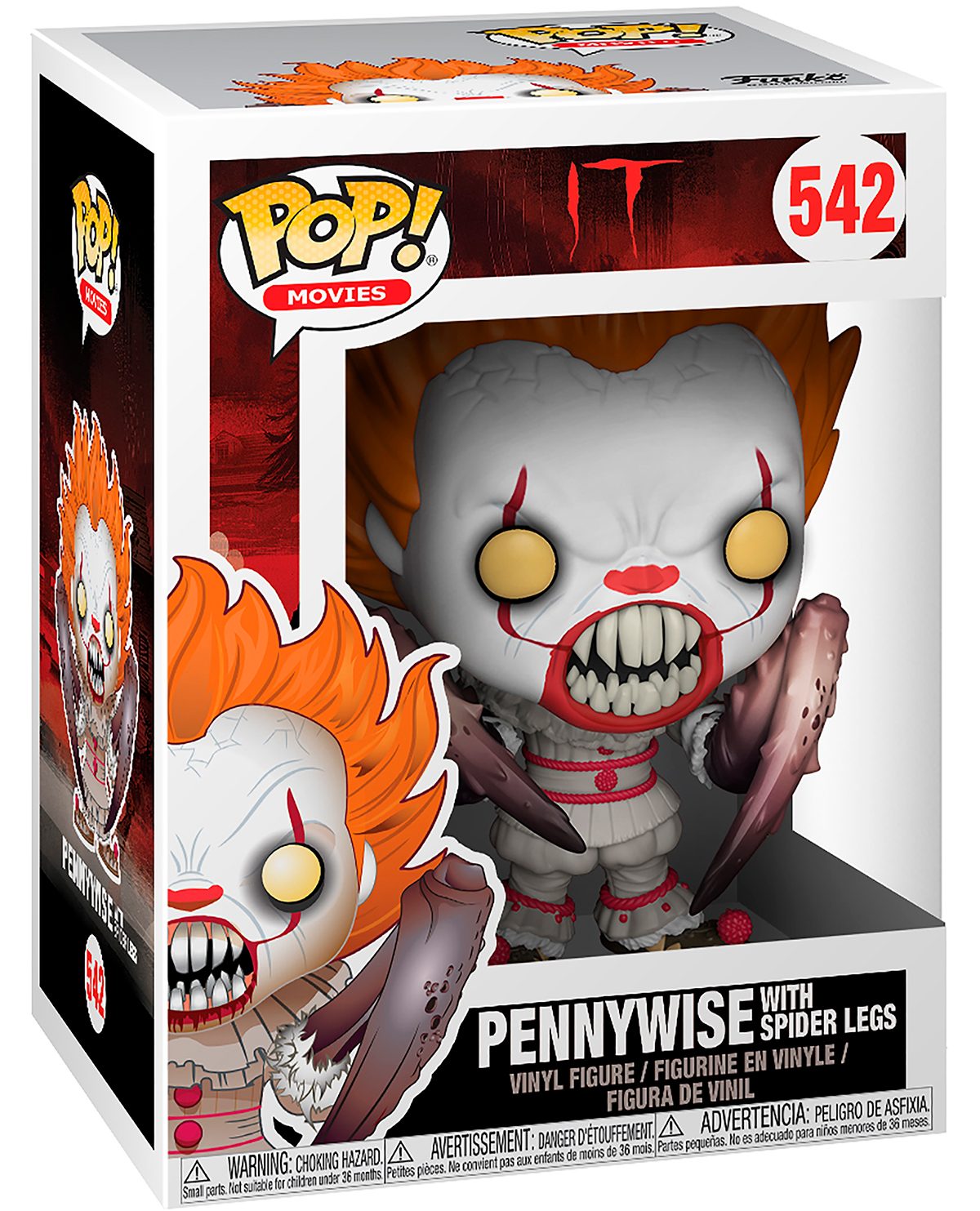 IT - Pennywise with Spider Legs - Funko Pop! Movies (542)