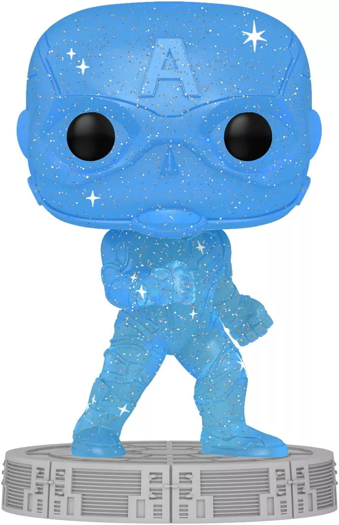 Marvel: The Infinity Saga - Captain America - Bobble-Head Funko Pop! Art Series (46)