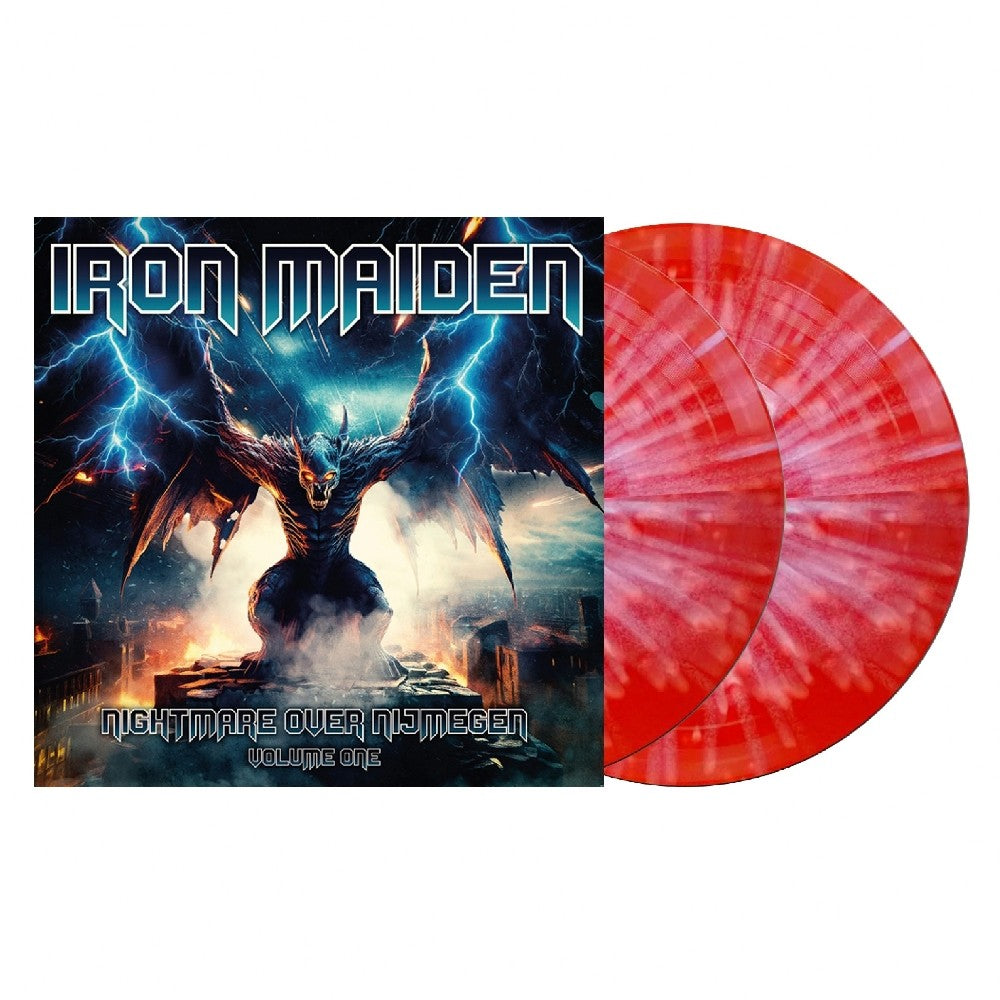 Iron Maiden - Nightmare Over Nijmegen Vol. 1 - 2LP - Red w/ White Splatter Vinyl