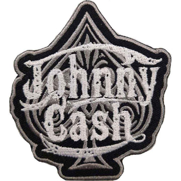 Johnny Cash Standard Patch: Spade (Black)