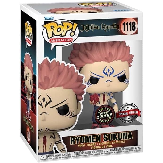 JuJutsu Kaisen - Ryomen Sukuna - Chase Funko Pop! Animation (1118)