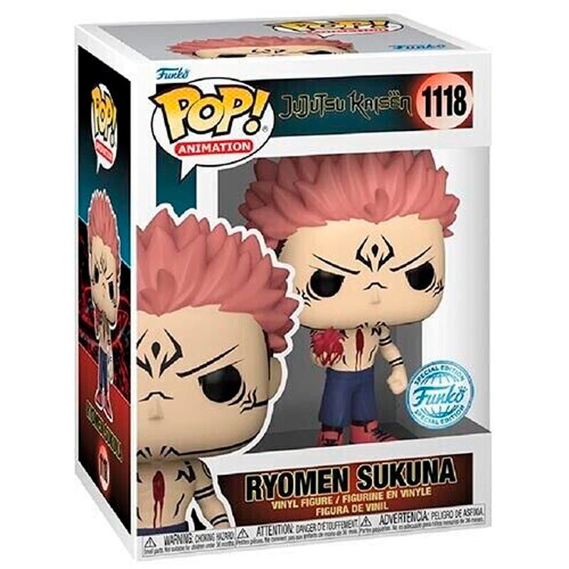 JuJutsu Kaisen - Ryomen Sukuna - Exclusive Funko Pop! Animation (1118)